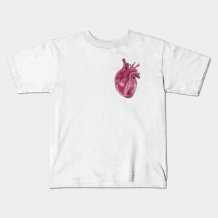 Anatomical Heart Kids T-Shirt
